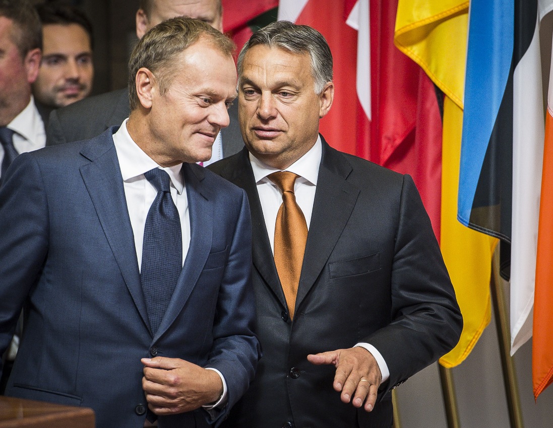 Donald Tusk, Viktor Orbán