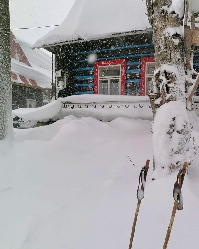 Na niektorých miestach Slovenska napadlo viac ako pol metra snehu. 