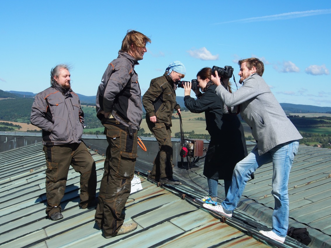 Fotografovanie s Nórskymi fotografmi na Trenčianskom hrade