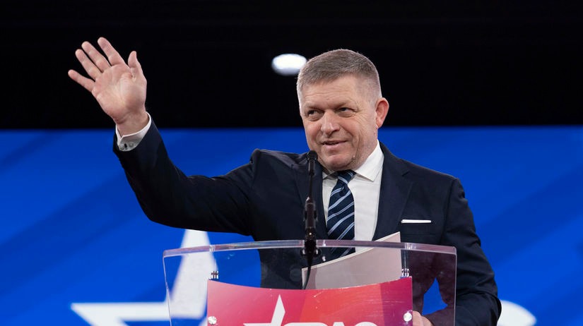   Premiér Robert Fico na Konferencii konzervatívnej politickej akcie (CPAC) vo Washingtone