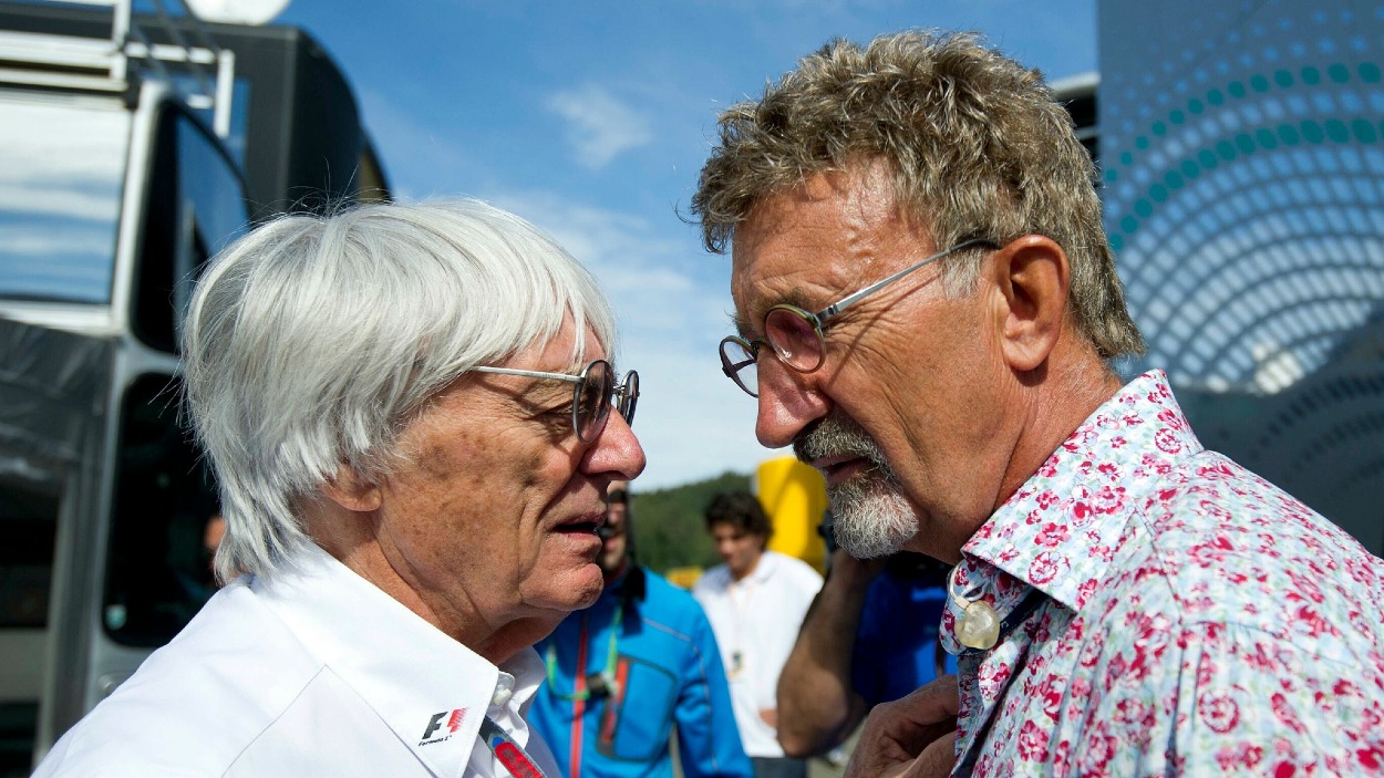 Eddie Jordan udržiaval dlhoročné priateľstvo s bývalým šéfom F1 Berniem Ecclestoneom