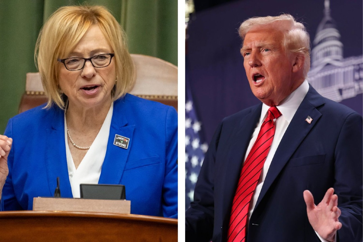 Guvernérka štátu Maine Janet Millsová je v spore s prezidentom Trumpom už od začiatku jeho vládnutia.