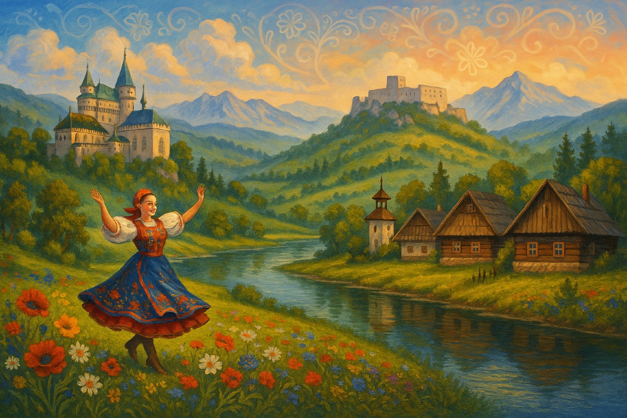 How AI imagines Slovakia