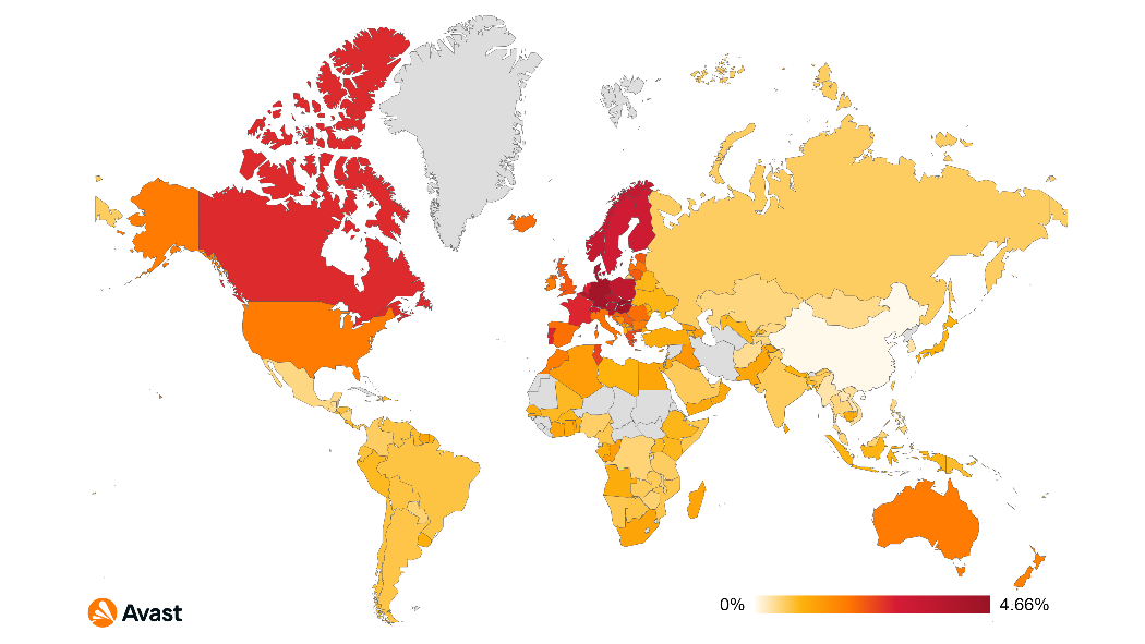 mapa najviac zasiahnutých oblastí rizík pri online zoznamovaní