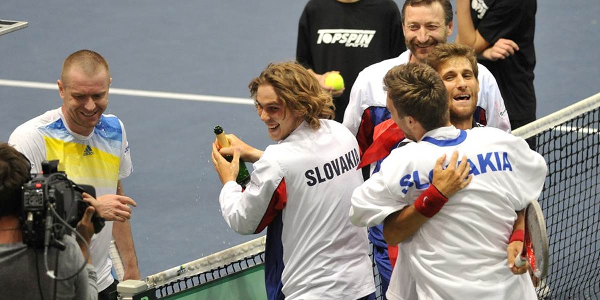 Davis Cup: Slováci v septembrovom play-off pravdepodobne u súpera