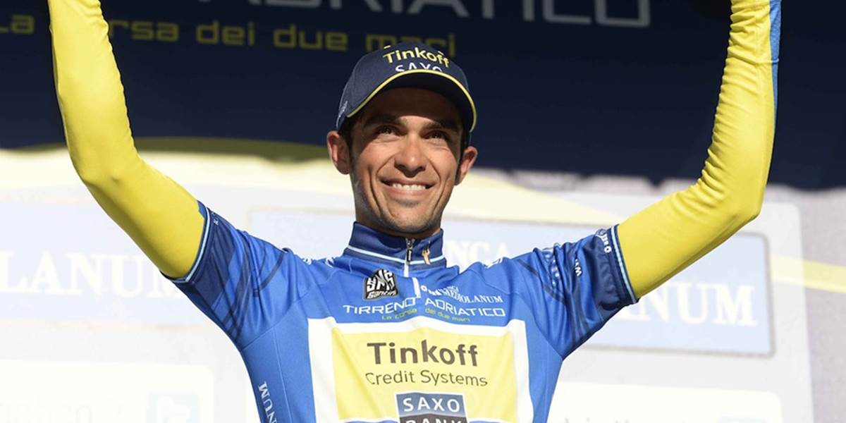 Contador po sóle vyhral 1. etapu Okolo Baskicka