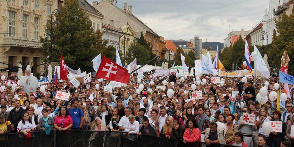 V Bratislave bude v nedeľu pochod za život