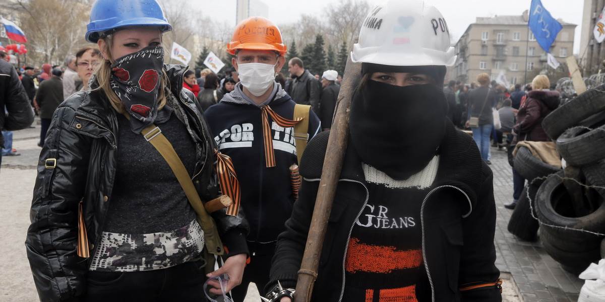 Situácia na Ukrajine: V Donecku sú americkí žoldnieri, tvrdí miestna domobrana