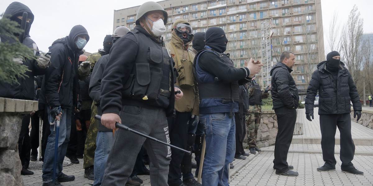 Situácia na Ukrajine: Separatisti obsadili radnicu v meste Mariupol