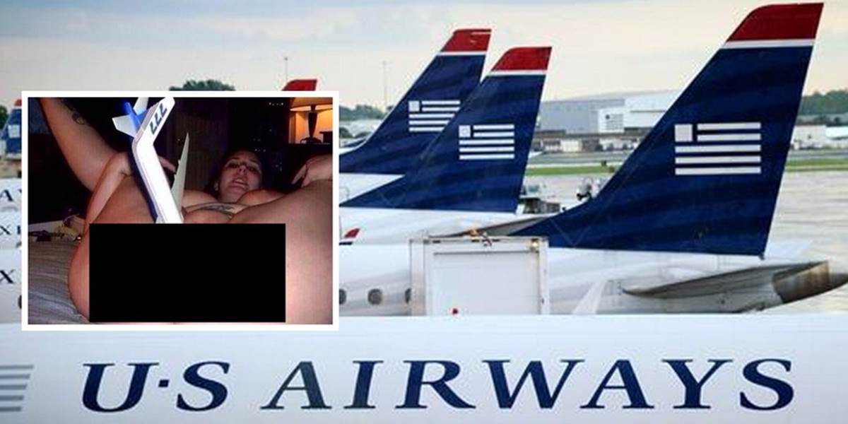 Obrovský škandál: US Airways zverejnili na Twitteri nechutnú porno fotografiu!