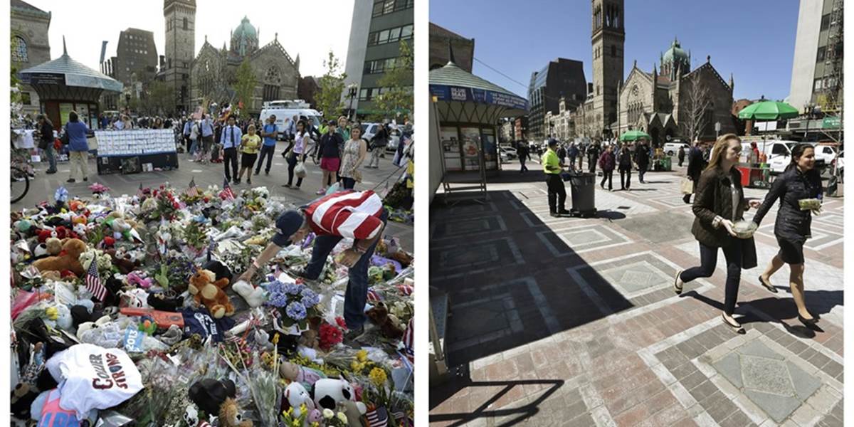 V Bostone si pripomenú prvé výročie teroristických útokov