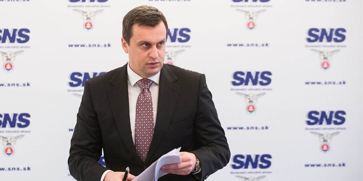 DANKO: SNS vyzýva Petra Polláka na odchod z funkcie vládneho splnomocnenca
