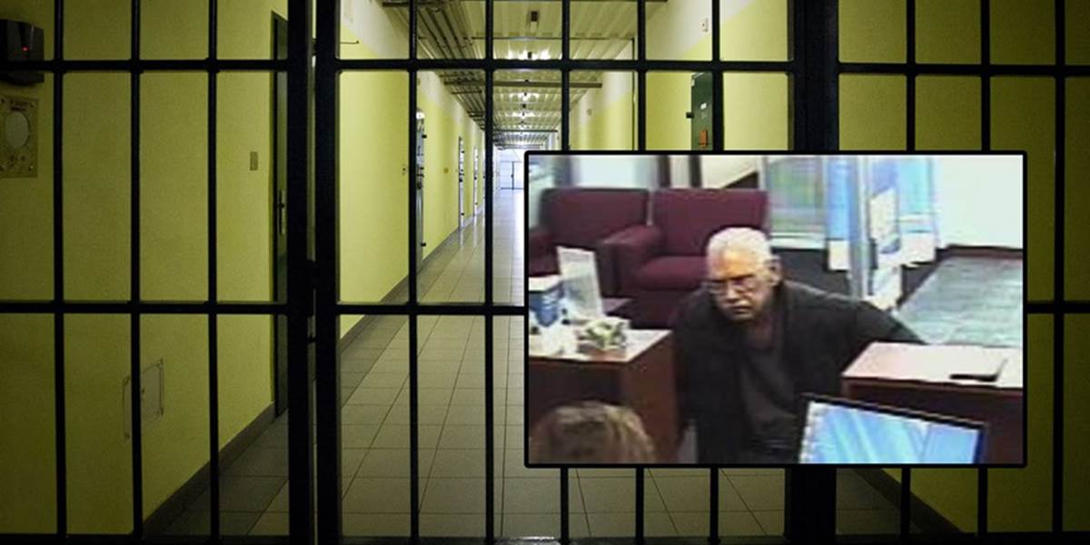 Starému kriminálnikovi sa "cnelo" za väzením, vylúpil banku