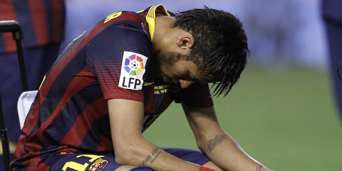 Barcelona štyri týždne bez Neymara
