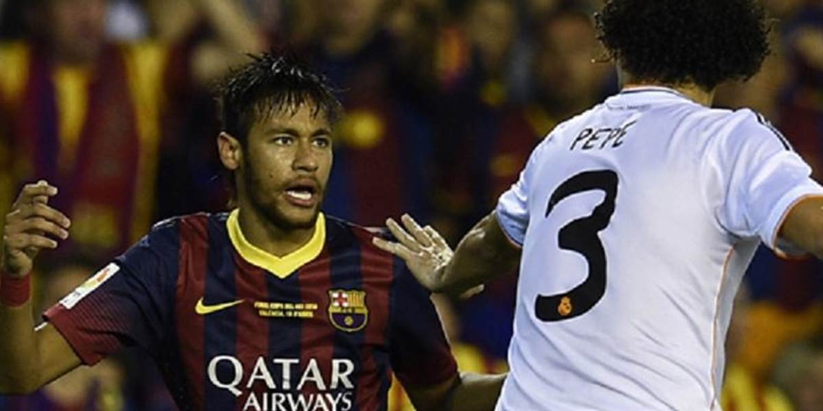 VIDEO Zákerný Neymar sa snažil uhryznúť Coentraoa, zľakol sa však Pepeho!
