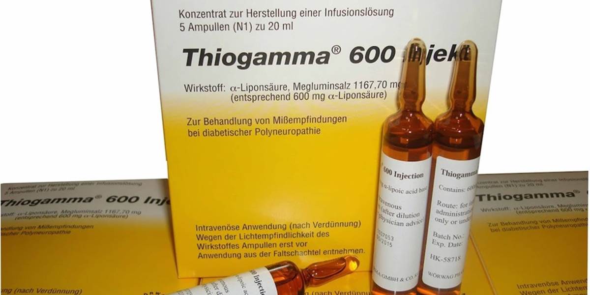 ŠÚKL nariadil stiahnutie lieku Thiogamma pre výskyt častíc