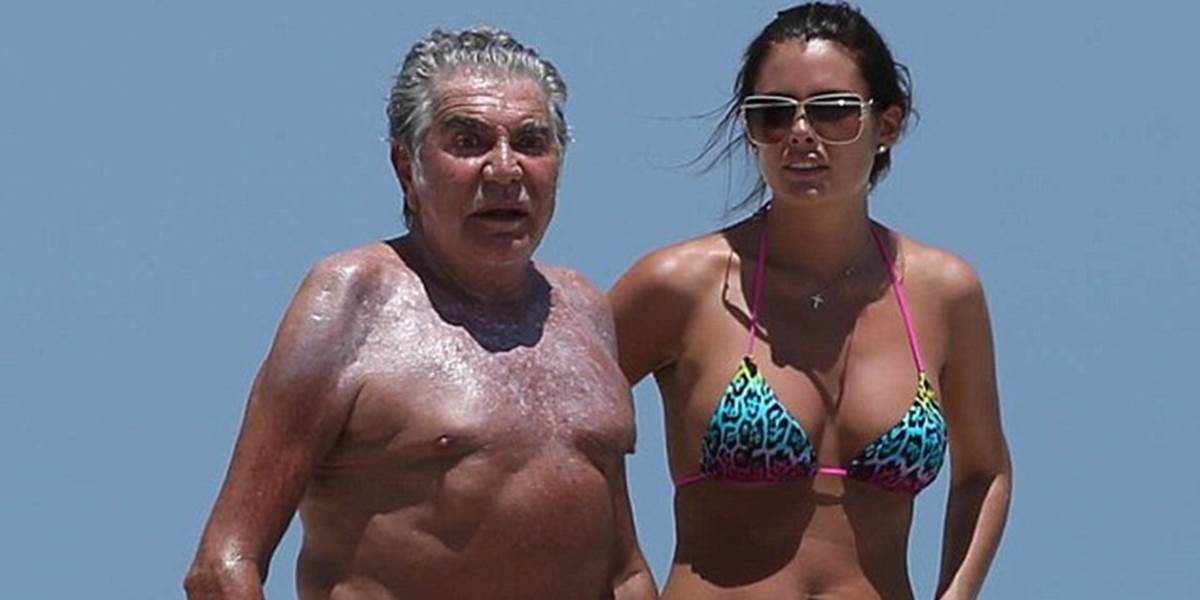 Veľká láska: Návrhár Roberto Cavalli (73) so svojou o päťdesiat rokov mladšou partnerkou!