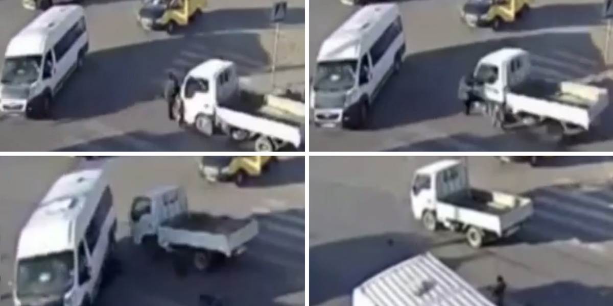 VIDEO Neuveriteľné: Babku (65) prešiel nákladiak a autobus, prežila!