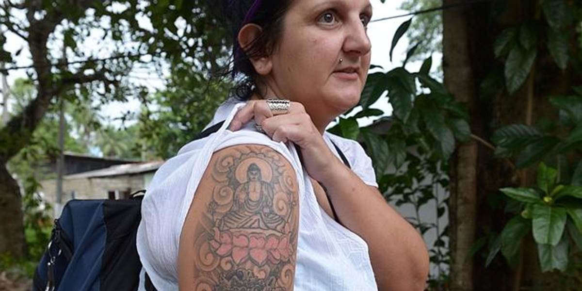 Ženu deportovali zo Srí Lanky: Má tetovanie Budhu!