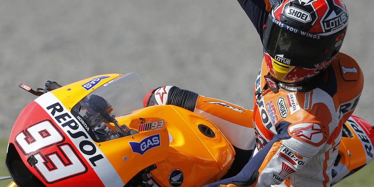 Márquez vyhral aj tretie preteky MS v MotoGP v sezóne