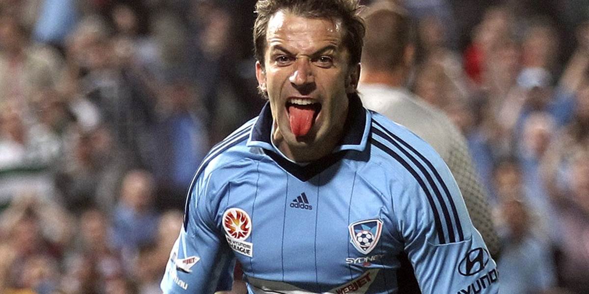 Del Piero nepredĺži hráčsky kontrakt so Sydney FC