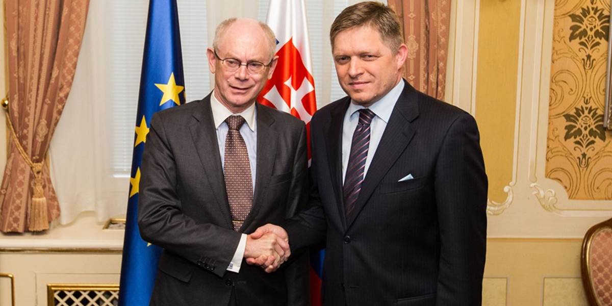 Van Rompuy poďakoval Slovensku za reverzný tok plynu na Ukrajinu