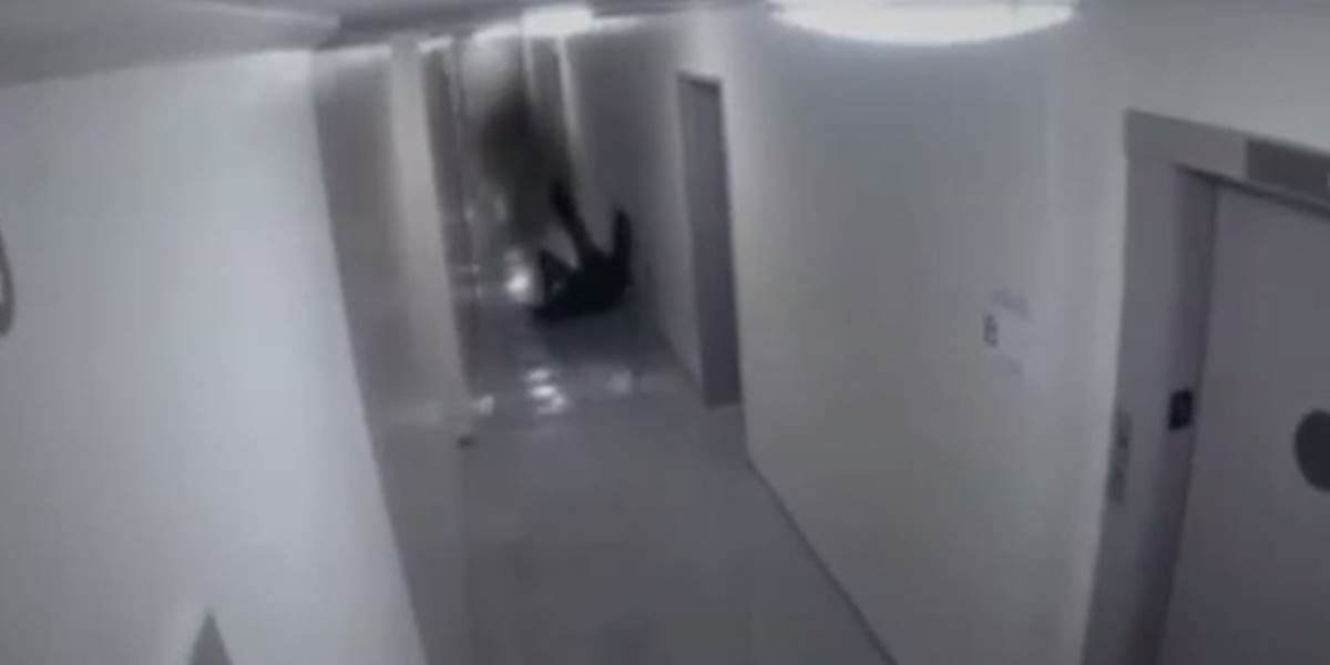 VIDEO Duch napadol muža, zachytila to kamera!