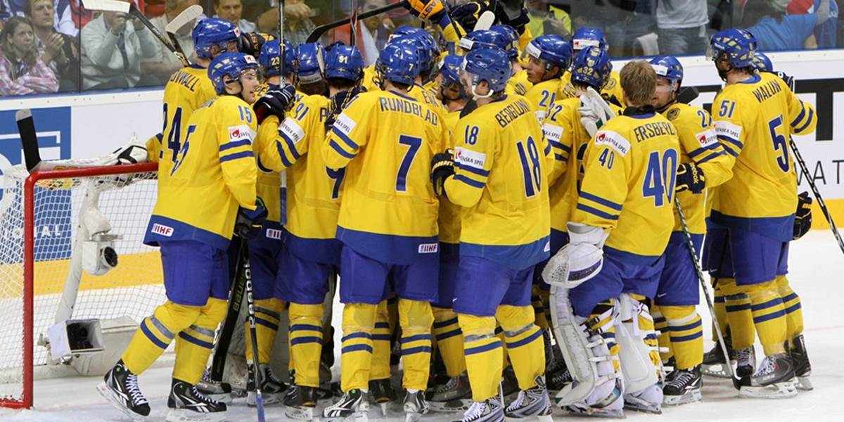 Švédi za obhajobou zlata s oktetom z NHL