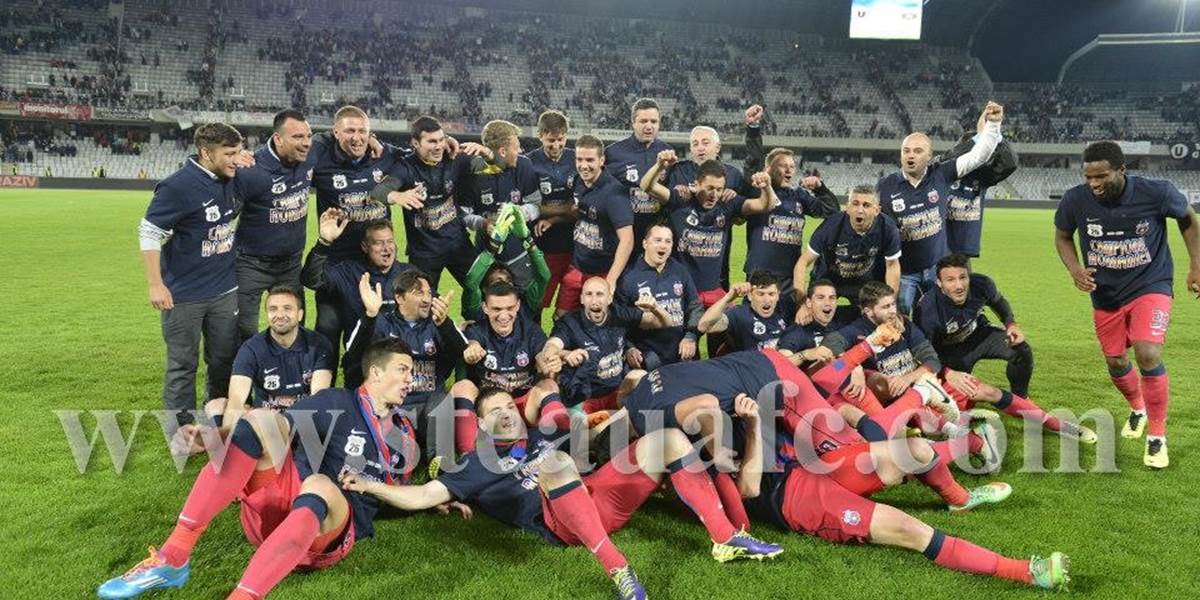 Steaua Bukuresť získala 25. rumunský titul
