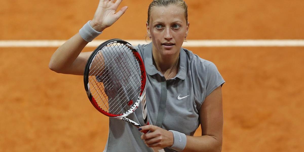WTA Madrid: Williamsová nenastúpila na duel, Kvítová bez boja do semifinále