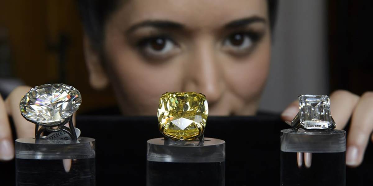 Vzácny žltý diamant vydražili v Ženeve za takmer rekordných 12 miliónov eur!