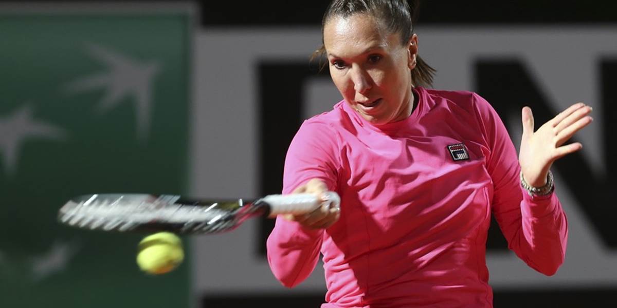 WTA Rím: Kuznecovová odstúpila, Jankovičová postúpila do osemfinále