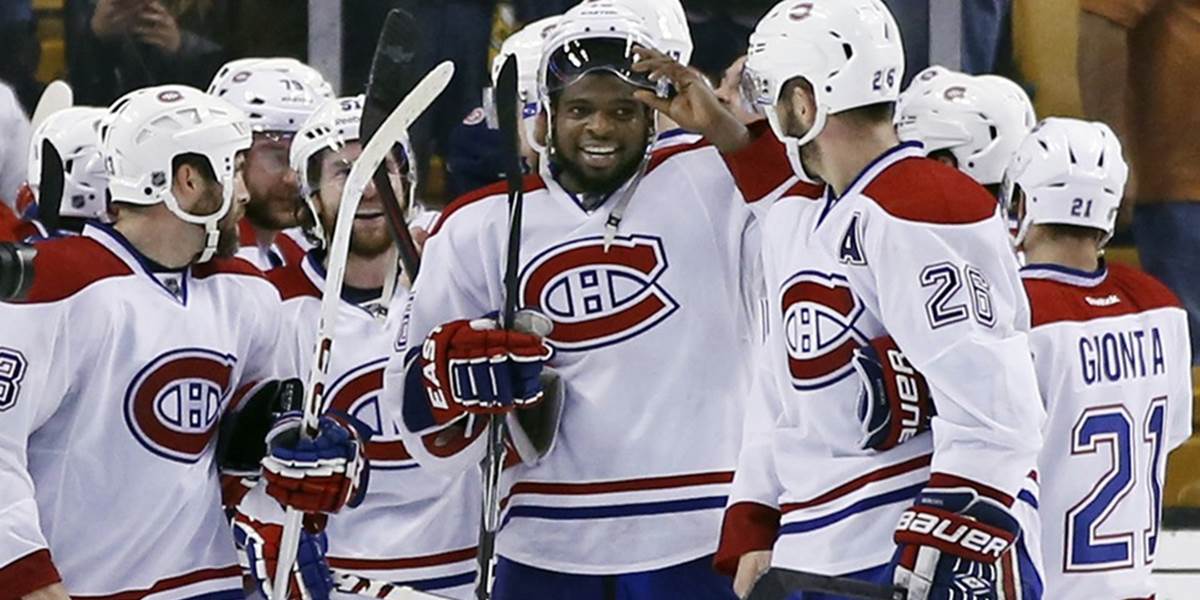 NHL: Montreal zažil búrlivú noc, pálil sa aj dres Bostonu