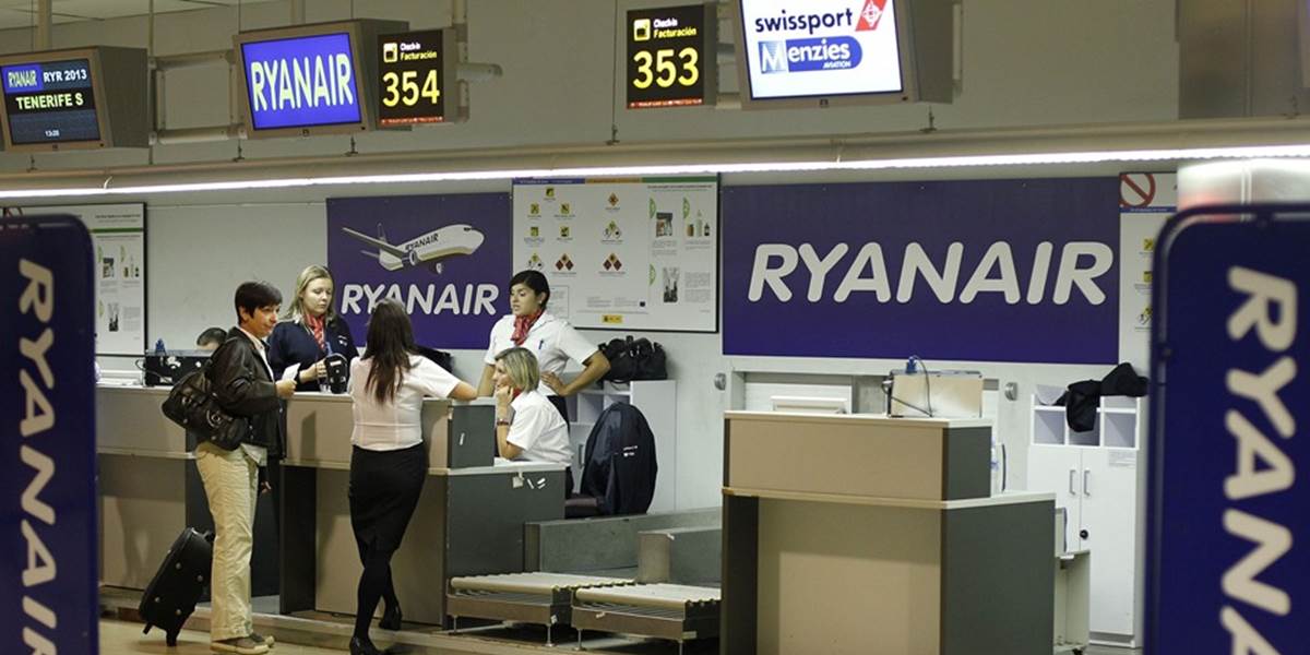 Ryanair bude v zime z Bratislavy lietať na desiatich linkách