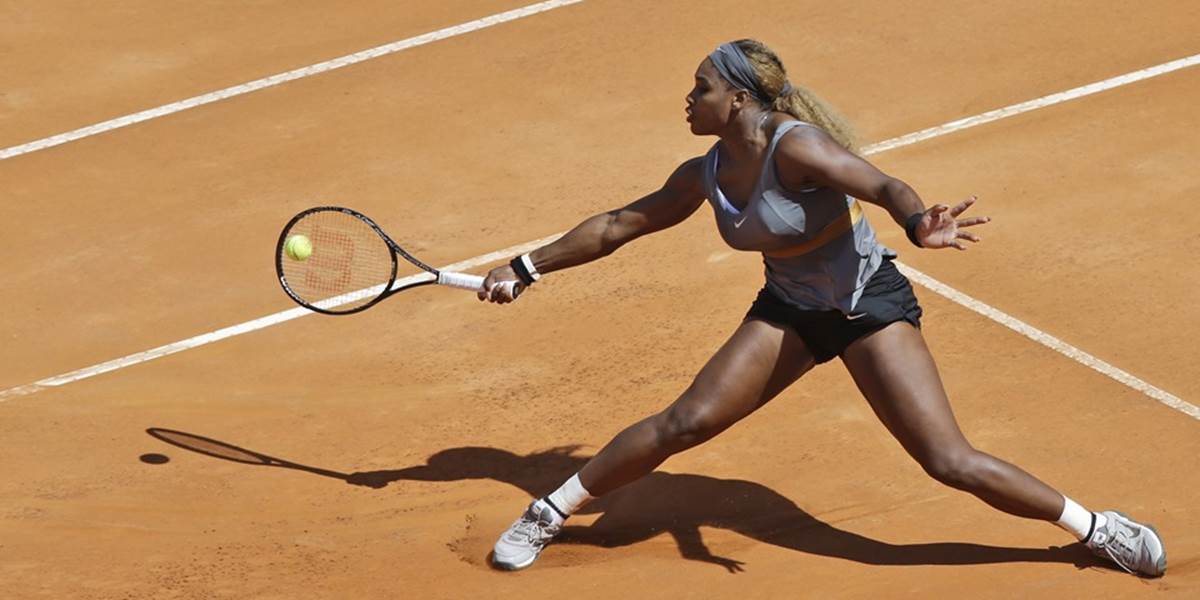 WTA: Serena Williamsová zvíťazila na turnaji WTA v Ríme