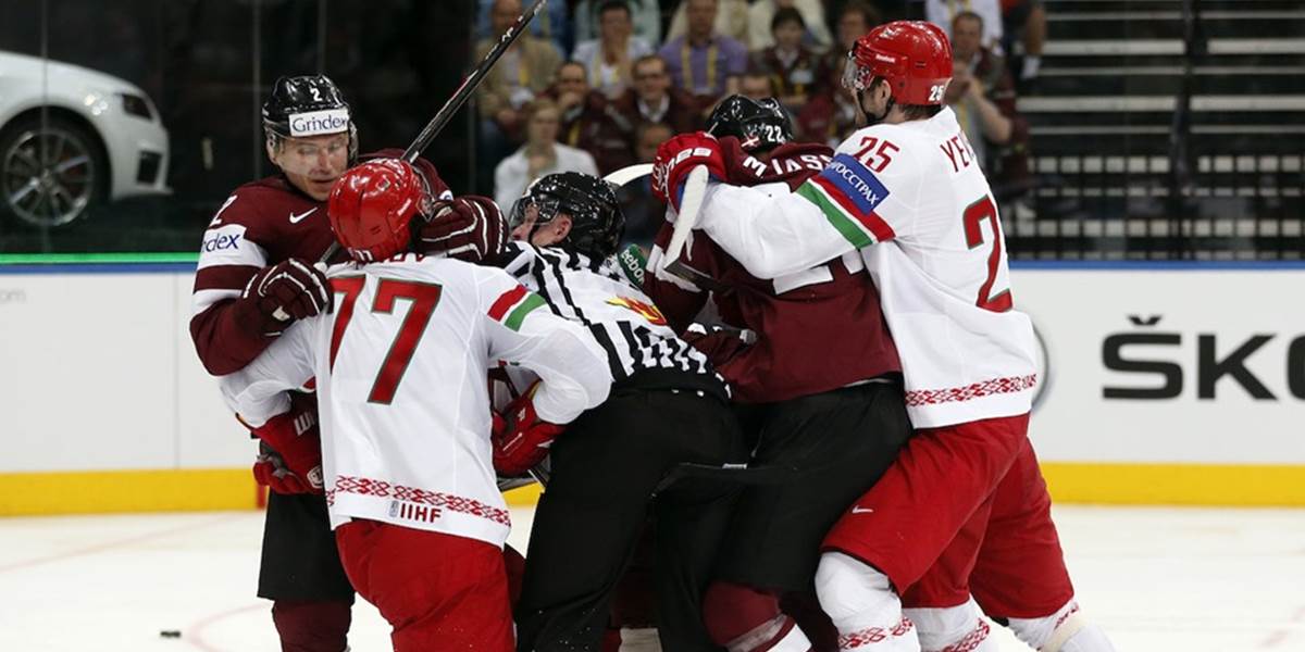 Bielorusi v dráme zdolali Lotyšov a sú vo štvrťfinále