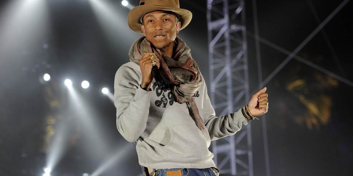 Pharrell ohlásil európske turné, predstaví sa Prahe aj vo Viedni