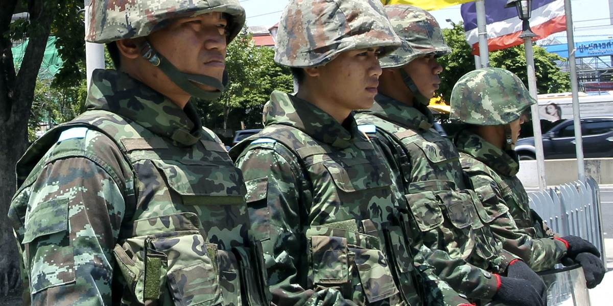 Vojenský puč v Thajsku: Armáda prevzala moc v krajine