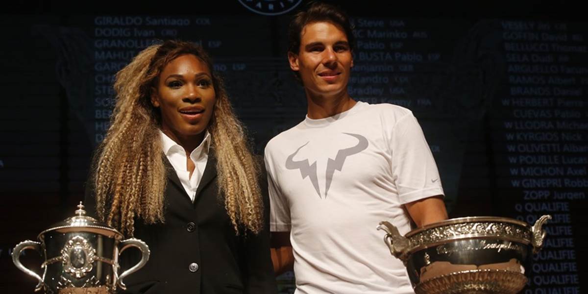 Roland Garros: Favoritmi obhajcovia trofeje Nadal a Serena Williamsová