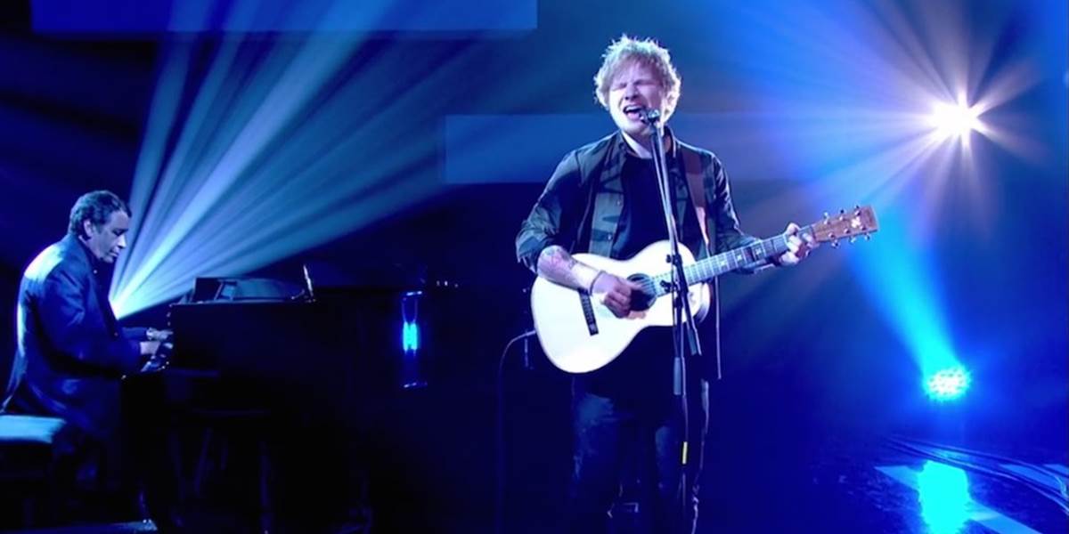 Ed Sheeran predstavil naživo skladbu Thinking Out Loud