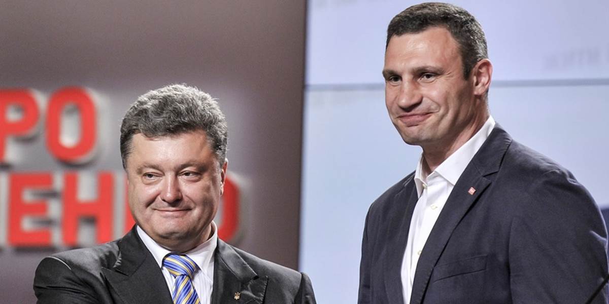 Situácia na Ukrajine: V prezidentských voľbách zvíťazil Porošenko, Kyjev má nového primátora Klička