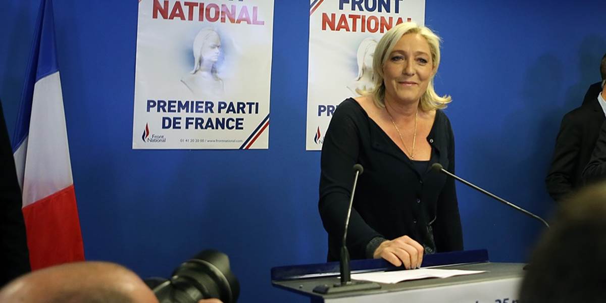 Víťazom eurovolieb vo Francúzsku je krajne pravicový Národný front