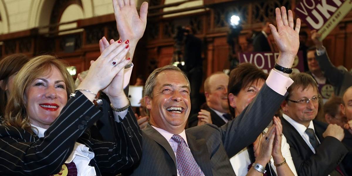 V britských voľach do EP získala najviac kresiel pravicovopopulistická strana UKIP