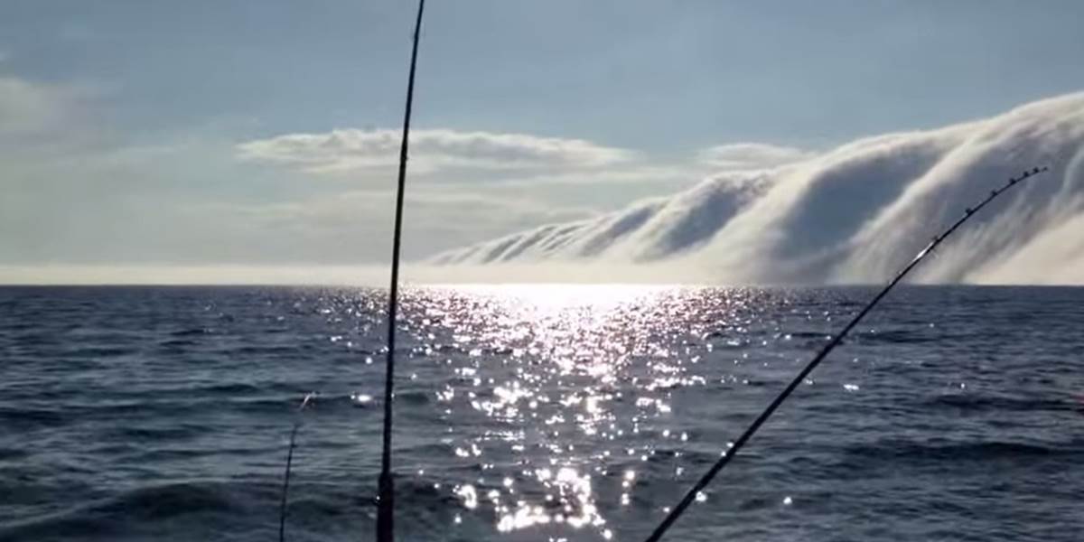 VIDEO Desivý pohľad: Na rybárov sa rútila obrovská hmla!