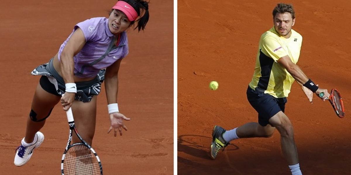 Roland Garros: Šampióni z Melbourne Wawrinka s Na Li sa rozlúčili už v 1. kole