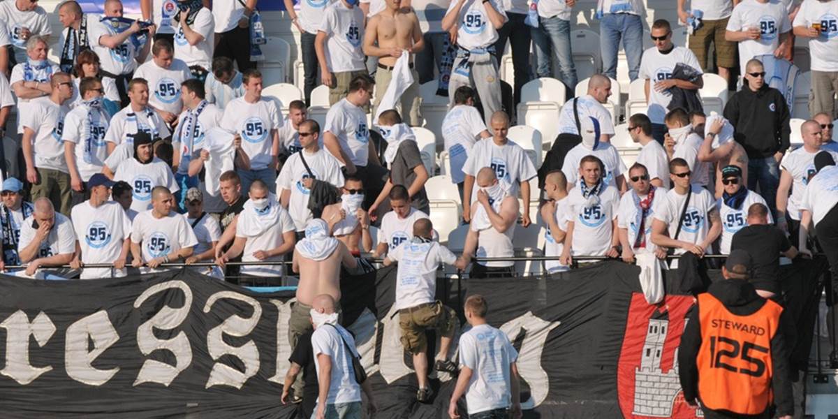 Fanúšikovia Slovana majú zákaz na zápas v Trnave