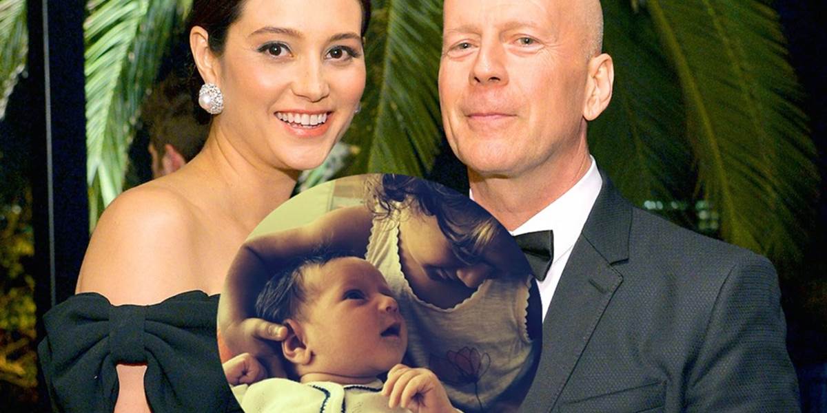 Bruce Willis s manželkou zverejnili fotografie dcérky Evelyn