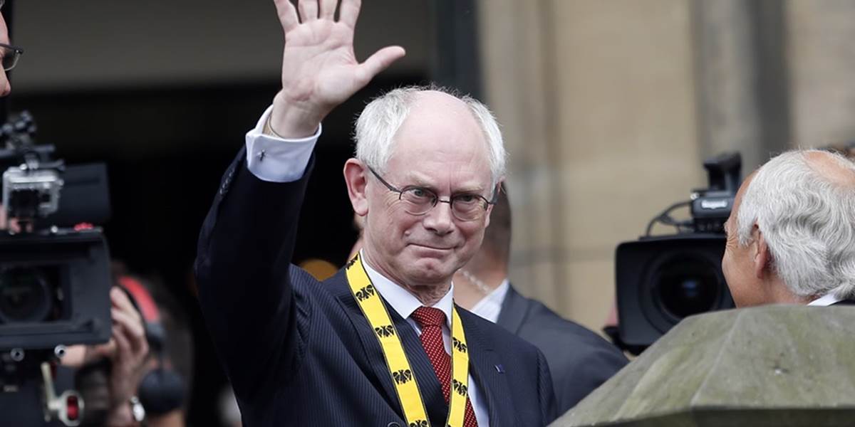 Van Rompuy dostal Cenu Karla Veľkého za zásluhy o zjednotenie Európy