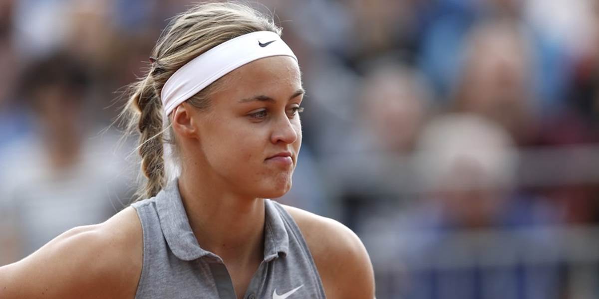 Roland Garros: Schmiedlová prehrala v 3. kole dvojhry s Muguruzovou