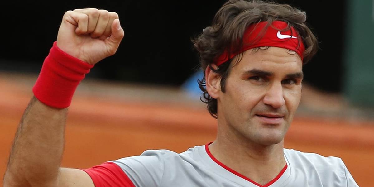 Roland Garros: Federer 12. raz do osemfinále, prekonal Vilasov rekord